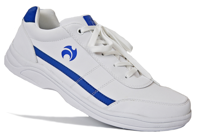Henselite Victory VSL Mens Bowls Shoes - White/Blue