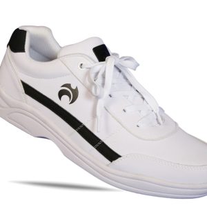 Henselite Victory VSL Mens Bowls Shoes - White/Black
