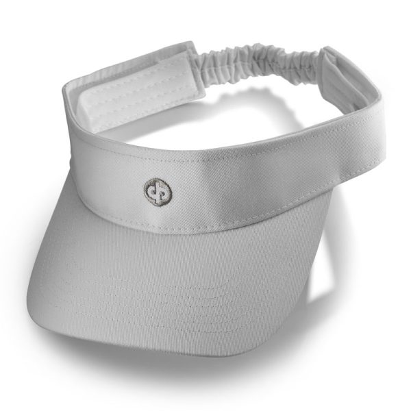 Drakes Pride – White Visor with Elasticated Back