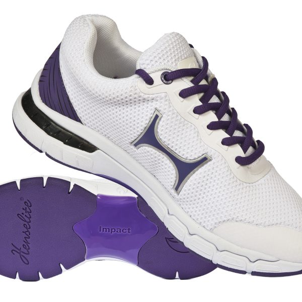 Henselite Shoes Impact L500 - White/Purple