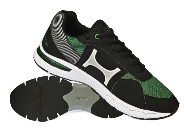 Henselite Bowls Shoes Impact M100 - Black/Green