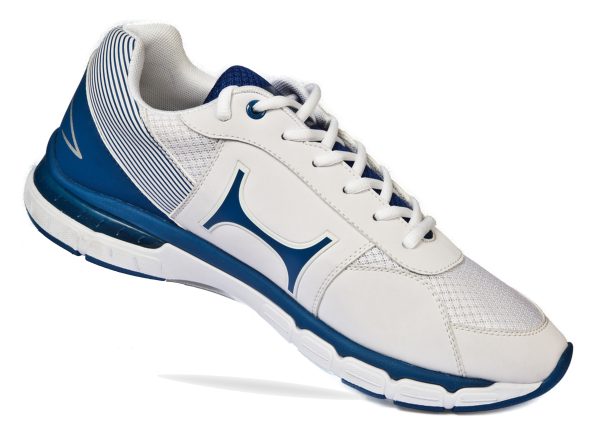 Henselite Bowls Shoes Impact M100 - White/Blue