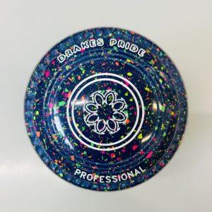Drakes Pride Pro50 - Size 2H - Mid Blue/FL/Harlequin - Channel Grip - 35 Stamp - (Code DP43)