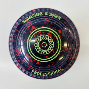 Drakes Pride Pro50 - Size 2H - Blue/Red - Channel Grip - 35 Stamp - (Code DP04)
